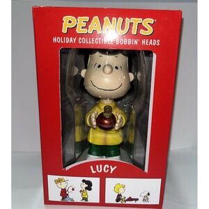 Lucy Peanuts Holiday Collectible Bobbin' Heads - 2000 Vintage Collectible‎
